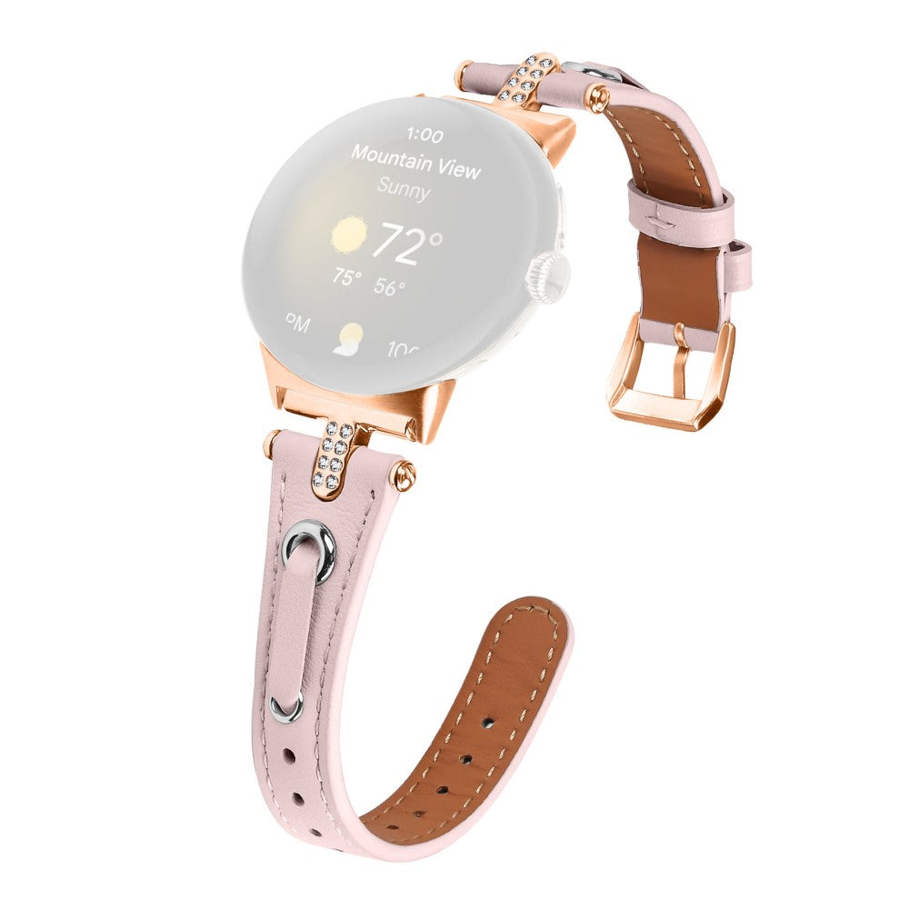 cool-aegte-laeder-rem-passer-til-google-pixel-watch_0.jpg Cool Ægte Læder Rem passer til Google Pixel Watch
