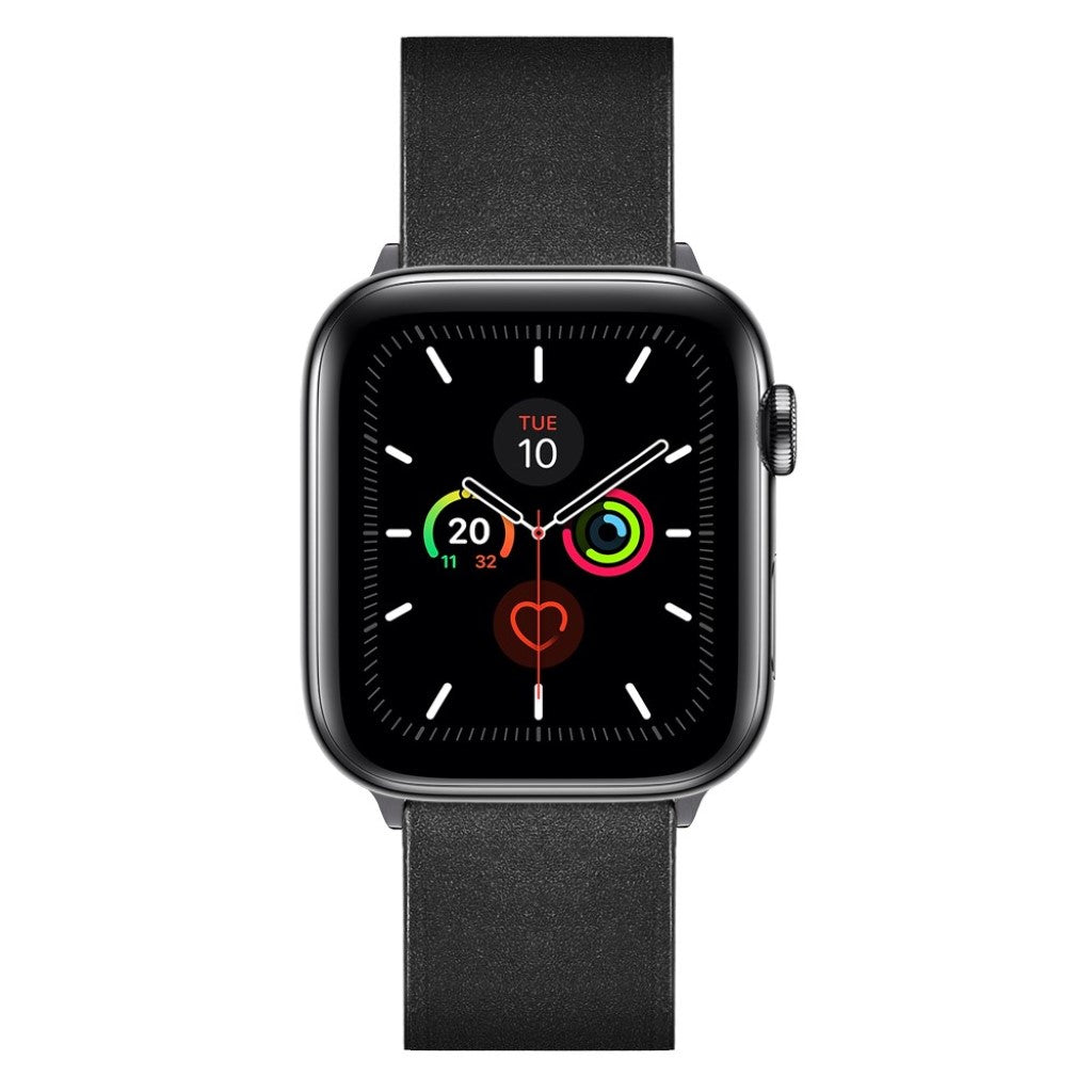 Rigtigt Sejt Ægte Læder Universal Rem passer til Apple Smartwatch