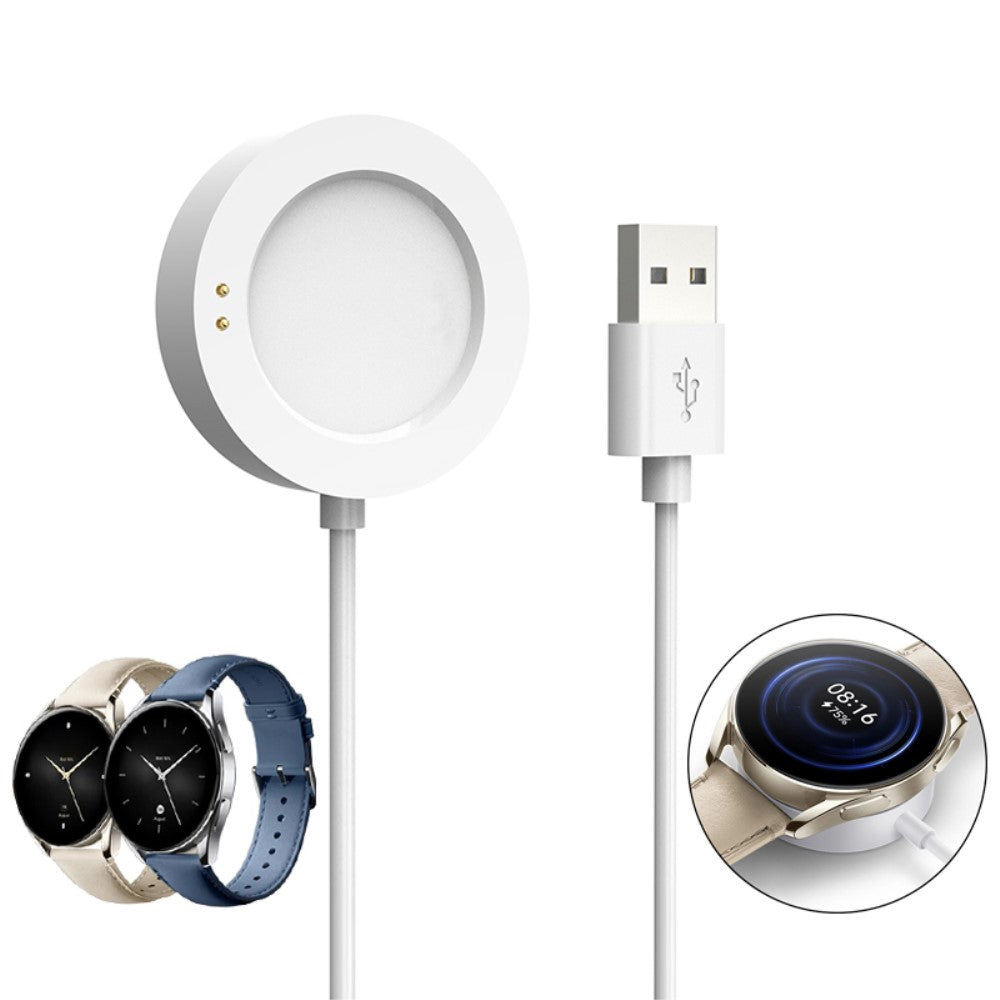 100cm Plastik Magnetisk Ladestation passer til Xiaomi Watch S2 46mm / Xiaomi Watch S2 42mm Udsalg