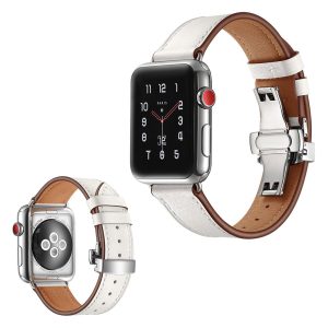 Ægte Læder Universal Rem passer til Apple Watch Series 5 40mm / Apple Watch 40mm