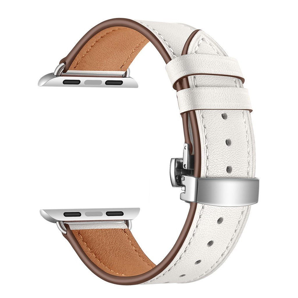 Ægte Læder Universal Rem passer til Apple Watch Series 5 40mm / Apple Watch 40mm