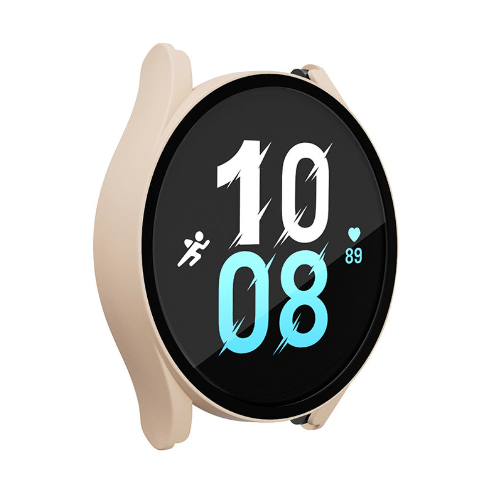 Meget Fed Universal Cover med Skærmbeskytter i Plastik og Hærdet Glas passer til Samsung Galaxy Watch 5 (44mm) / Samsung Galaxy Watch 4 (44mm)