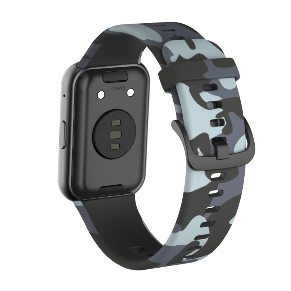 Rigtigt Sejt Silikone Rem passer til Huawei Watch Fit Online nu