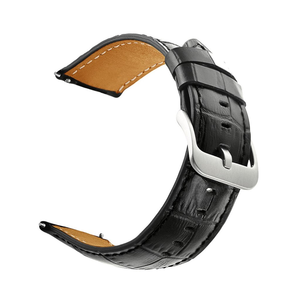 Ægte Læder Universal Rem passer til Samsung Gear S3 / Samsung Gear S3 Frontier