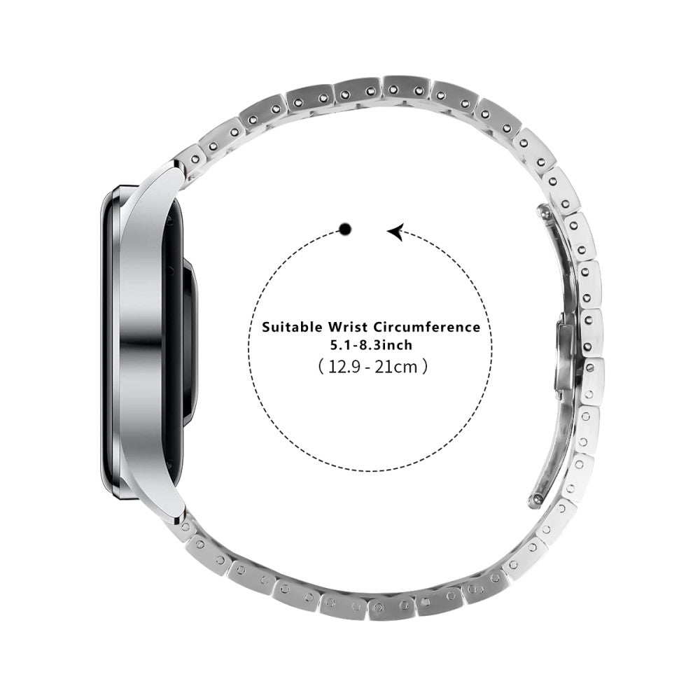 Cool Metal Rem passer til Huawei Watch GT 3 Pro 46mm