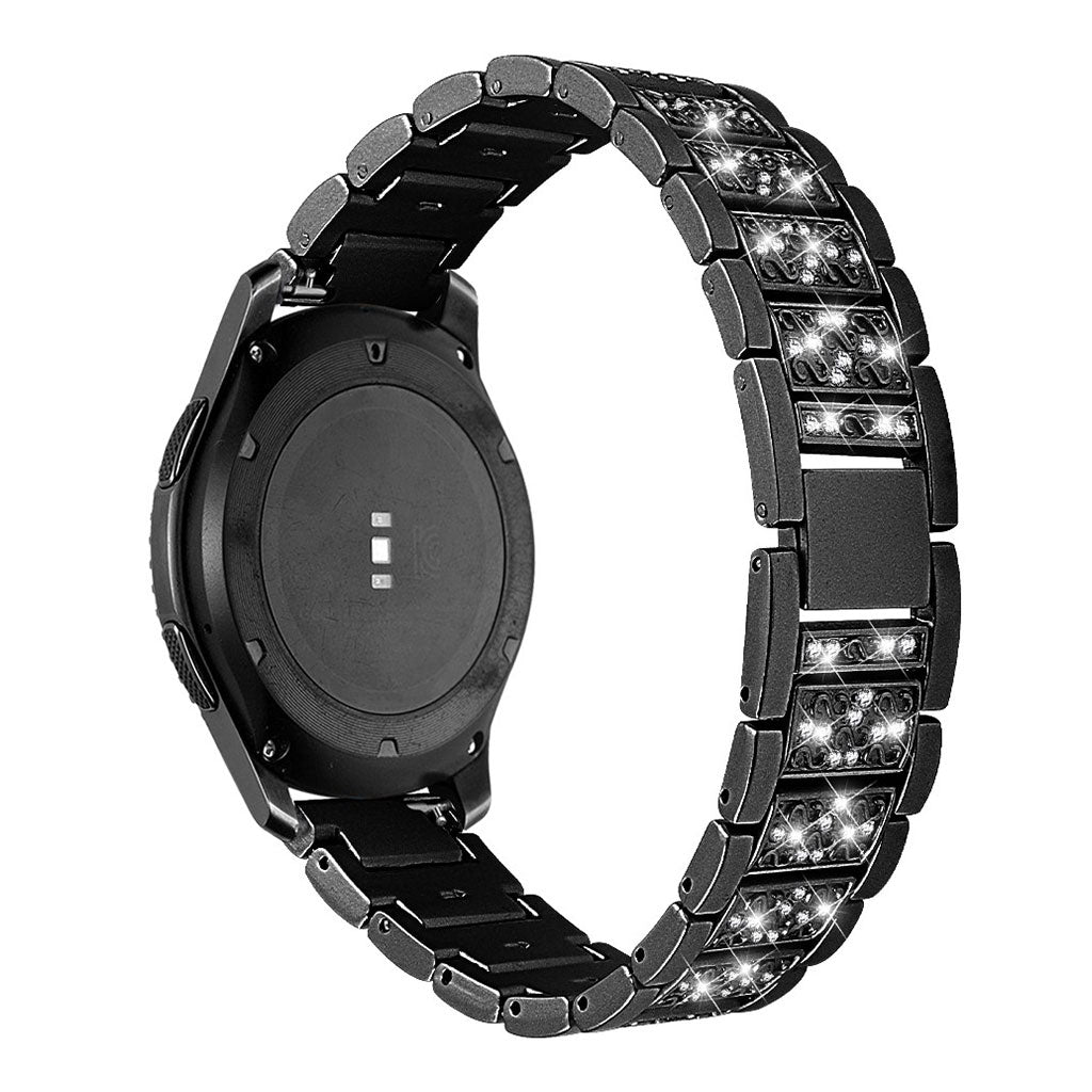 Smuk Metal Og Rhinsten Rem passer til Samsung Gear S3 Frontier
