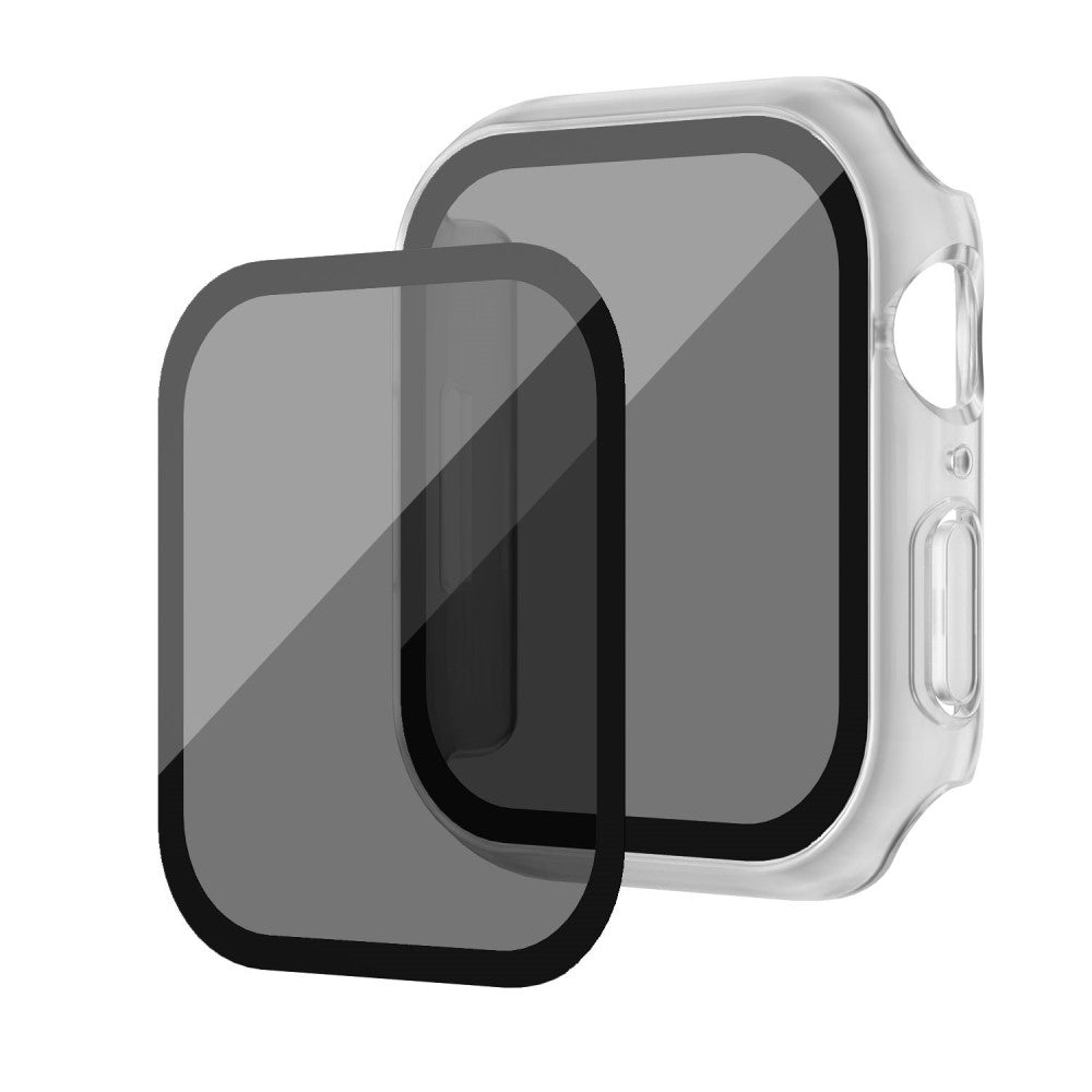 Fint Universal Cover med Skærmbeskytter i Plastik og Hærdet Glas passer til Apple Smartwatch Udsalg