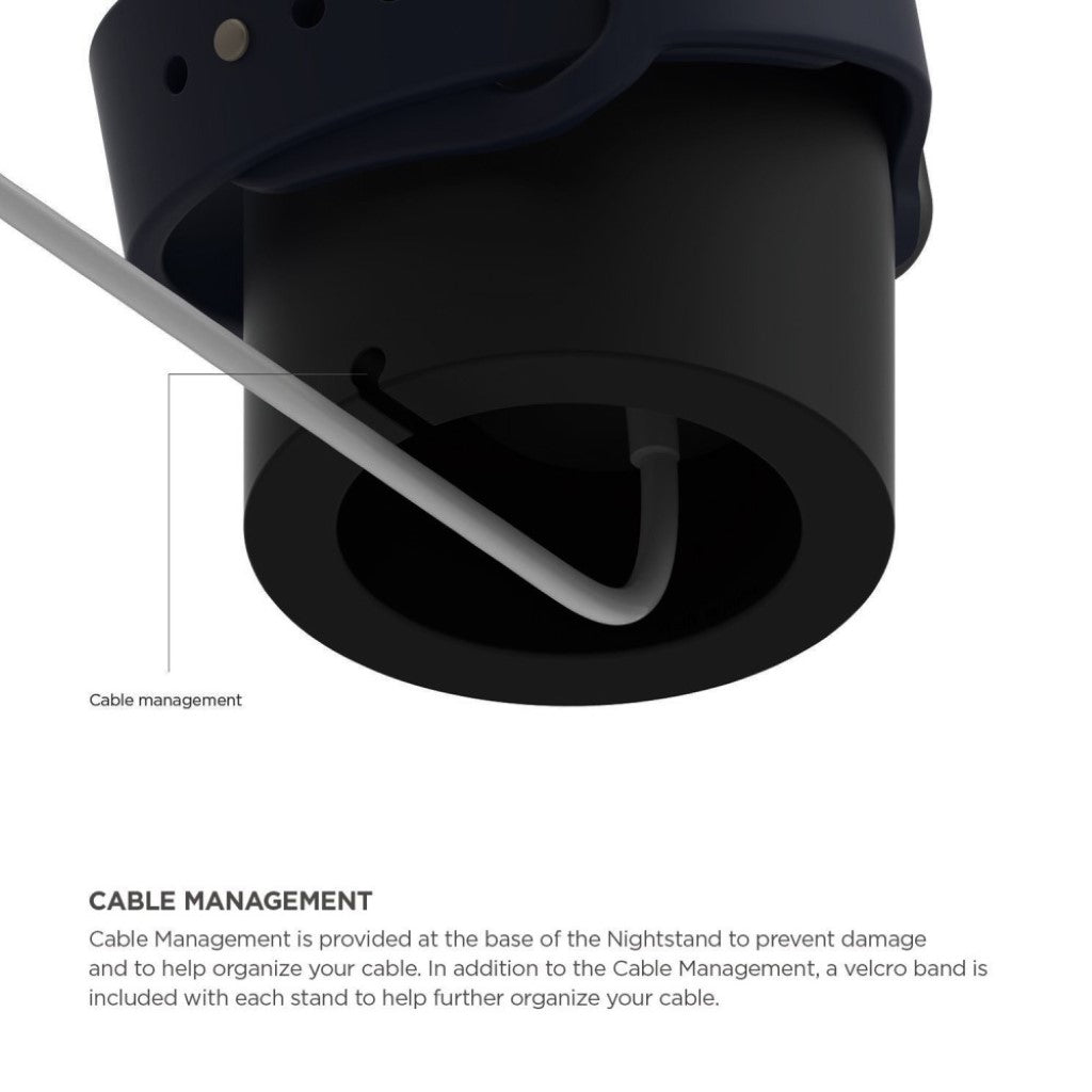 Plastik Holder passer til Apple Watch Series 1-3 38mm / Apple Watch Series 1-3 42mm