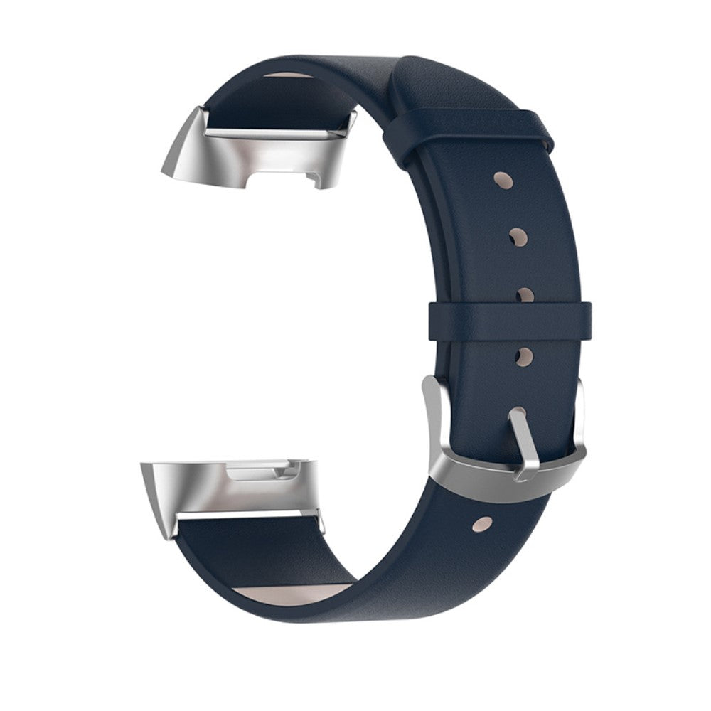 Rigtigt Rart Ægte Læder Rem passer til Fitbit Charge 5