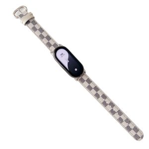 Solid Ægte Læder Rem passer til Xiaomi Smart Band 8
