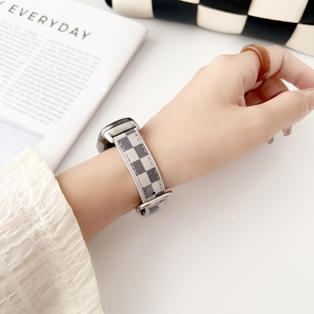 Solid Ægte Læder Rem passer til Xiaomi Smart Band 8