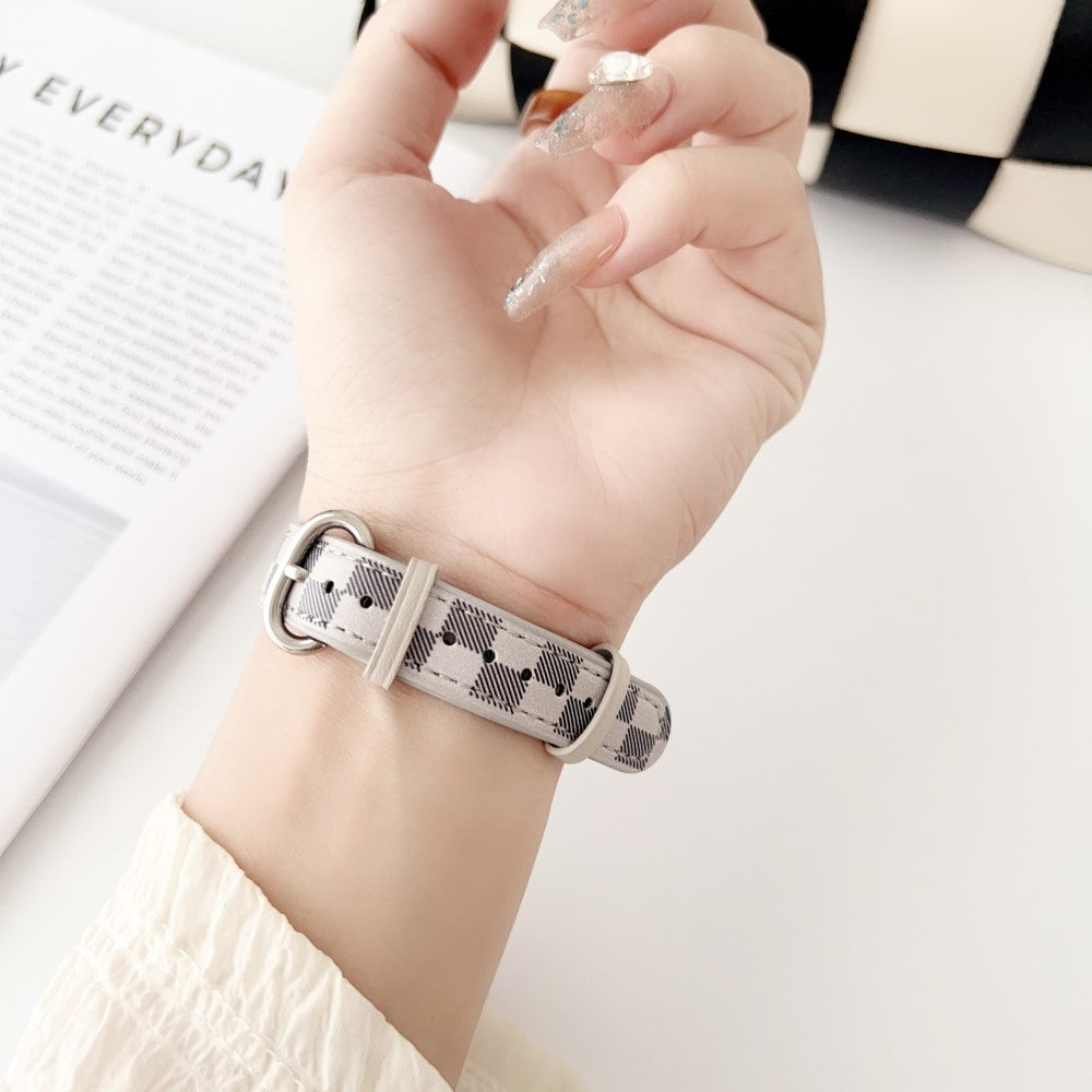 Solid Ægte Læder Rem passer til Xiaomi Smart Band 8