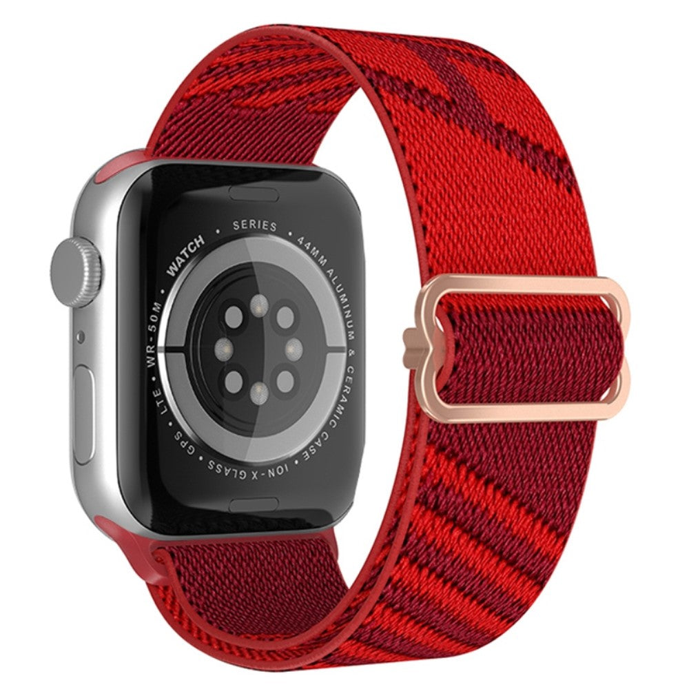 Vildt Godt Nylon Rem passer til Apple Watch Series 7 45mm Hot på udsalg