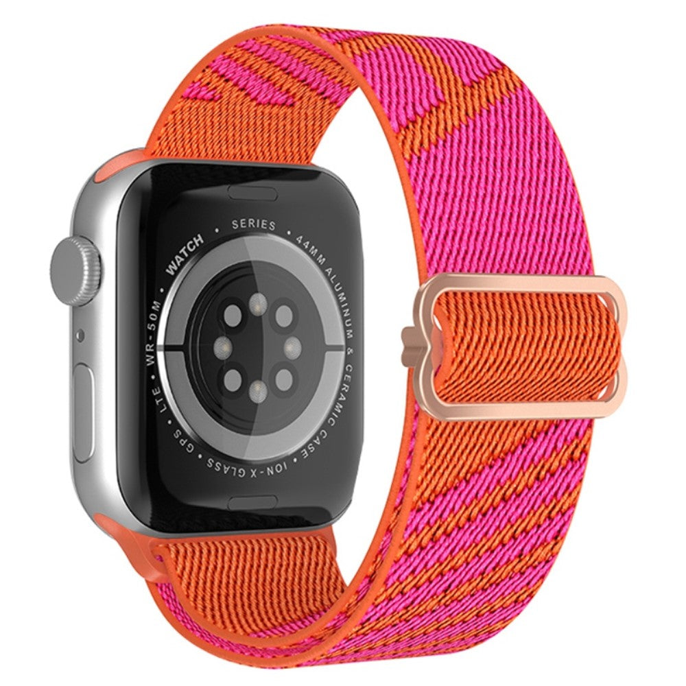 Vildt Godt Nylon Rem passer til Apple Watch Series 7 45mm Hot på udsalg