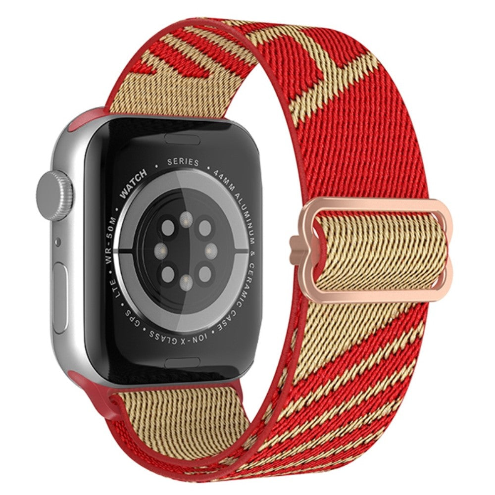 Vildt Godt Nylon Rem passer til Apple Watch Series 7 45mm Hot på udsalg