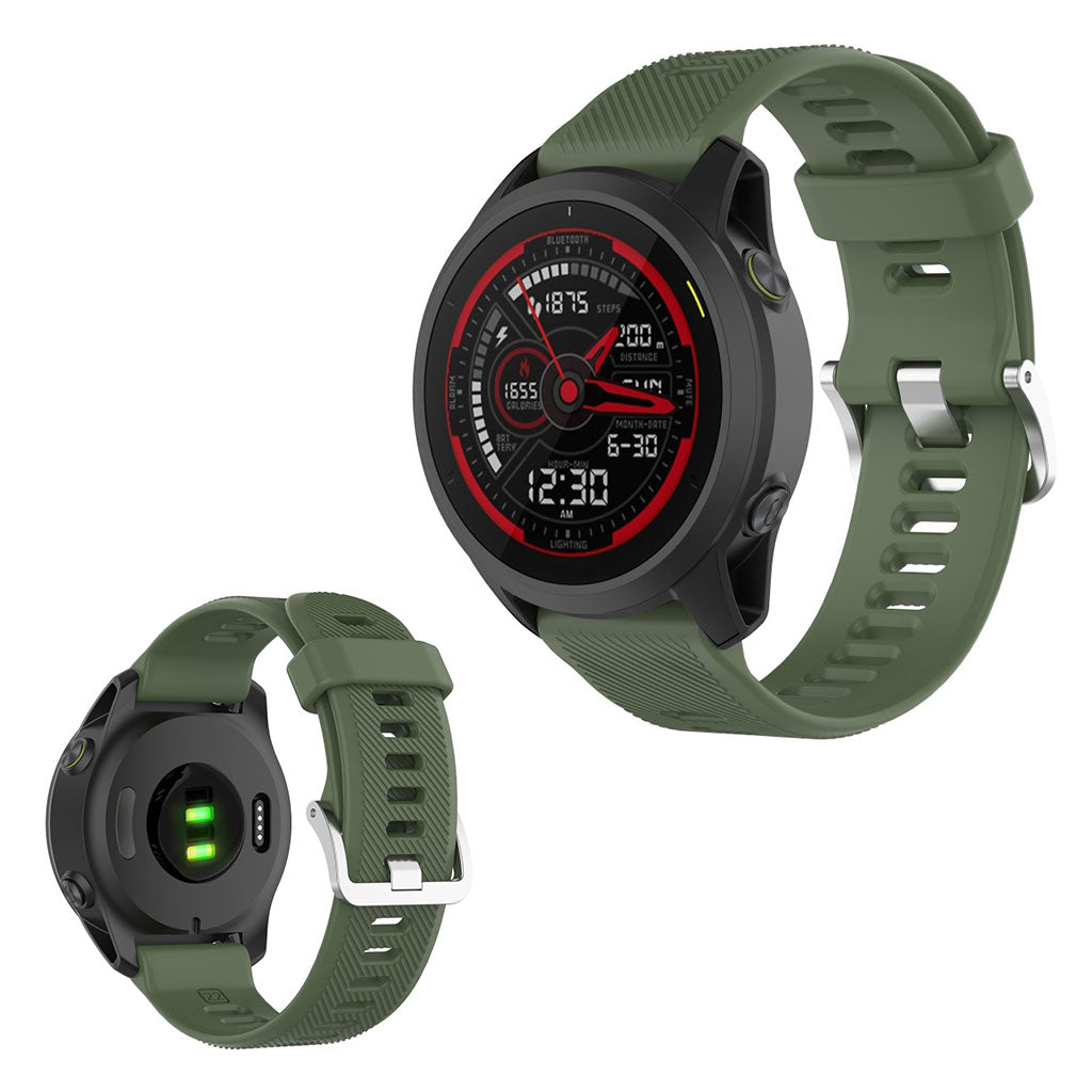 Vildt Godt Silikone Rem passer til Garmin Forerunner 745