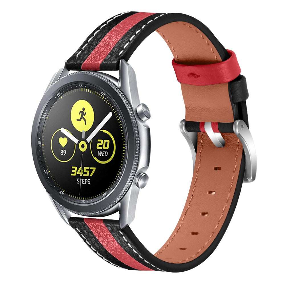 Ægte Læder Universal Rem passer til Garmin Vivoactive 3 / Garmin Vivoactive 3 Music