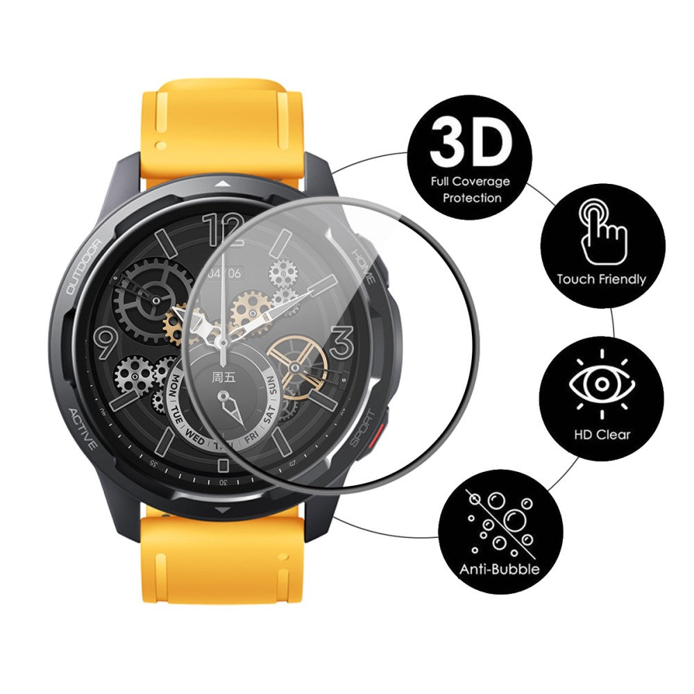 Hærdet Glas Skærmbeskytter passer til Xiaomi Watch Color 2