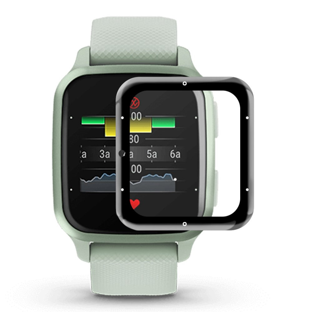 Plastik HD Skærmbeskytter passer til Garmin Venu Sq 2