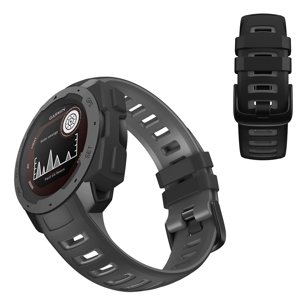 Rigtigt Pænt Silikone Rem passer til Garmin Instinct Esports