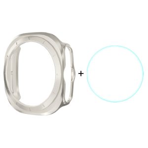 Fleksibel Cover med Skærmbeskytter i Silikone passer til Samsung Galaxy Watch Ultra 47mm