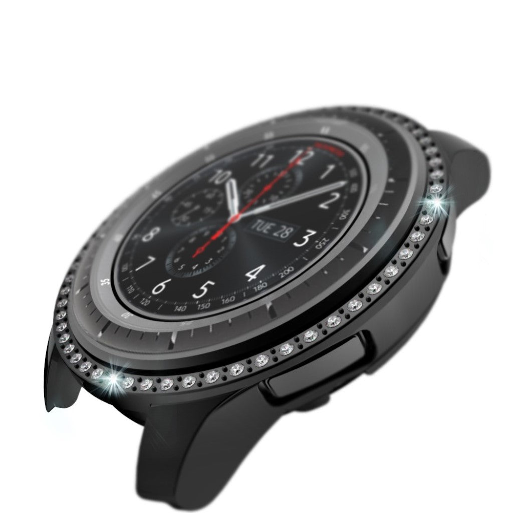 Rhinsten og Silikone Bumper passer til Samsung Galaxy Watch (46mm) Online