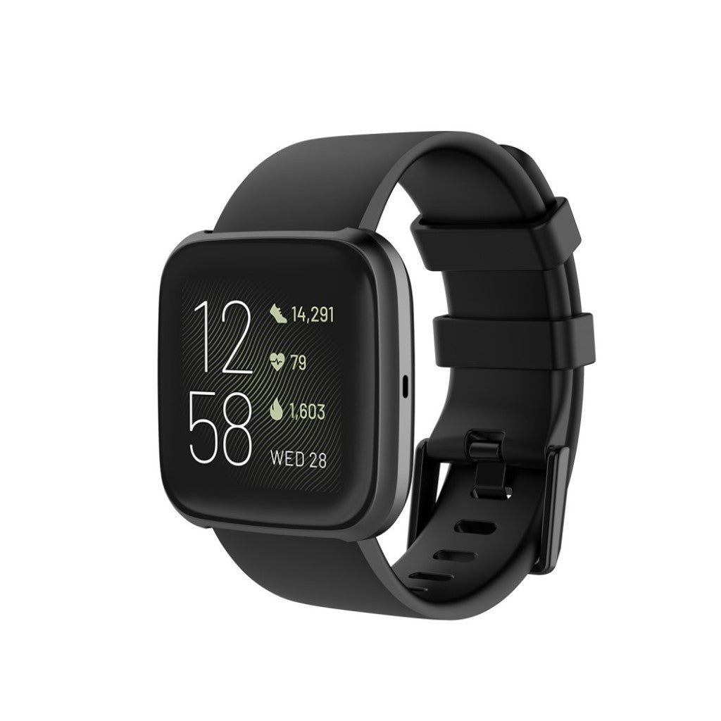 Silikone Universal Rem passer til Fitbit Versa 2 / Fitbit Versa Lite - Størrelse: L