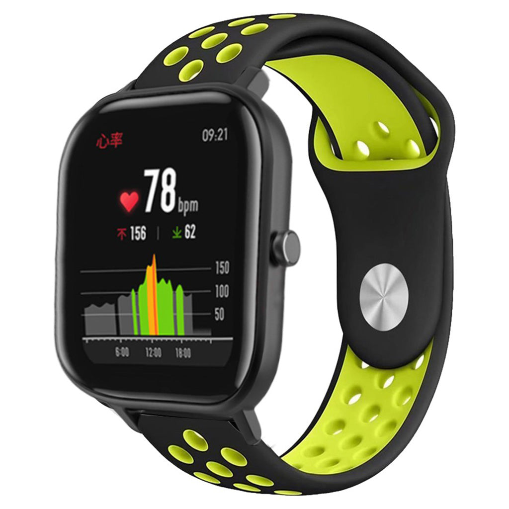 Vildt Nydelig Silikone Rem passer til Amazfit Youth 1