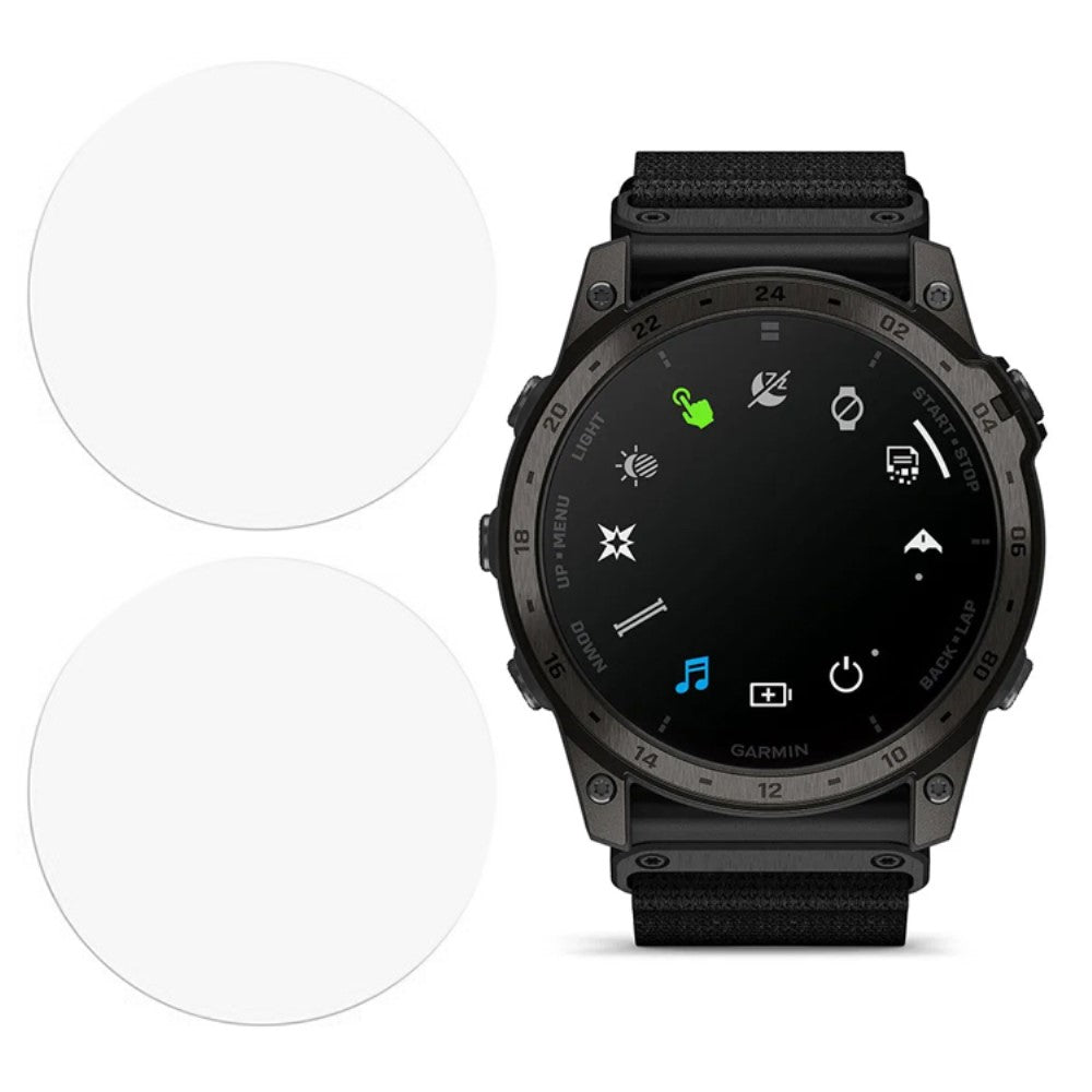 2stk Glas HD Skærmbeskytter passer til Garmin Tactix 7