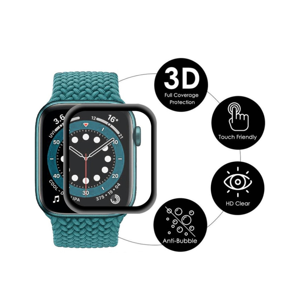 2stk Plastik Universal Skærmbeskytter passer til Apple Smartwatch Hot på udsalg