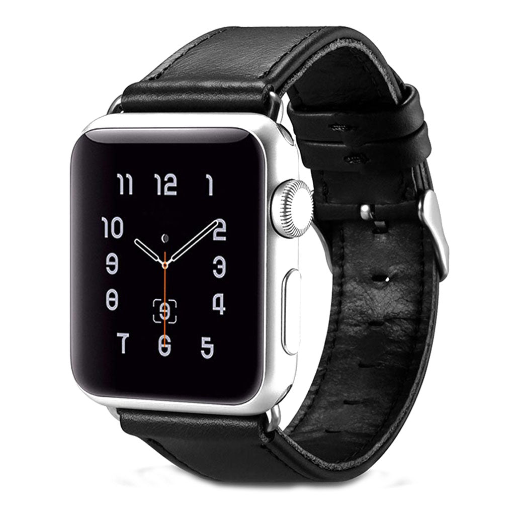 Ægte Læder Universal Rem passer til Apple Watch Series 5 44mm / Apple Watch 44mm