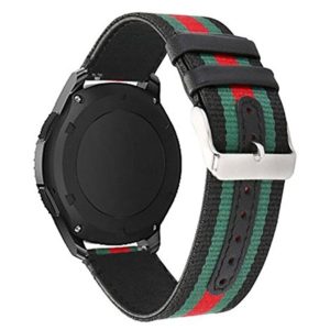 Mega Elegant Nylon Rem passer til Huawei Watch GT