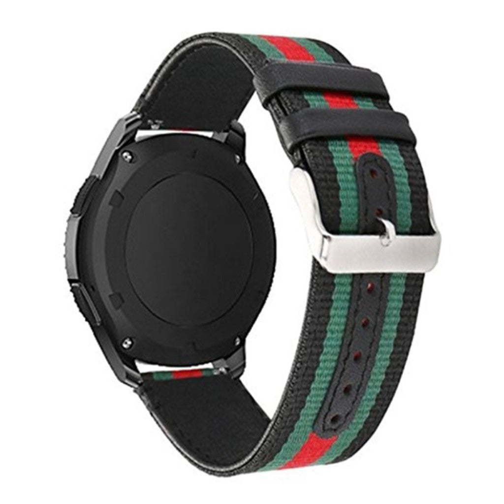 Mega Elegant Nylon Rem passer til Huawei Watch GT