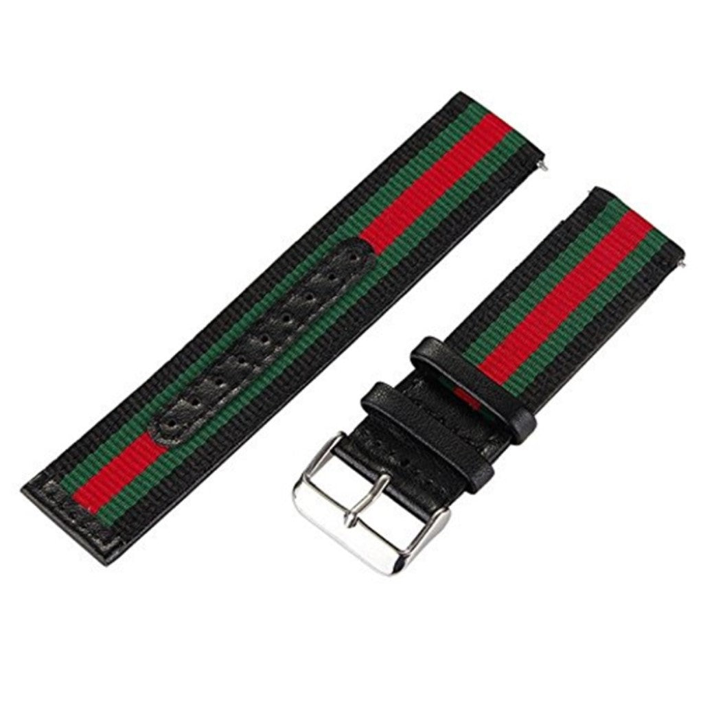Mega Elegant Nylon Rem passer til Huawei Watch GT
