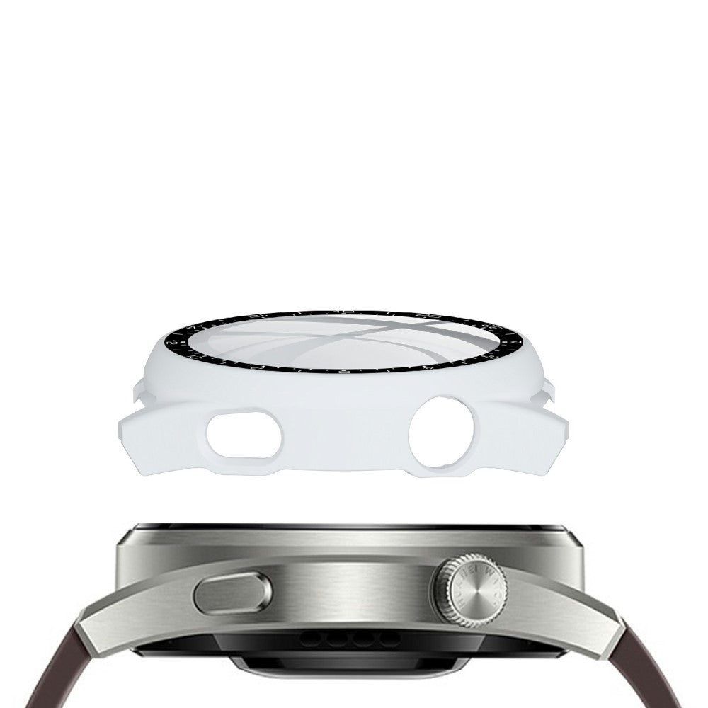 Mega Flot Cover med Skærmbeskytter i Plastik og Hærdet Glas passer til Huawei Watch 3 Pro