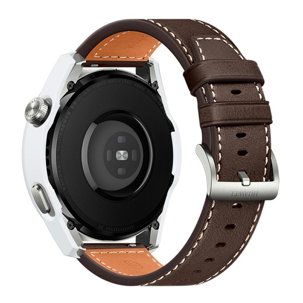 Mega Flot Cover med Skærmbeskytter i Plastik og Hærdet Glas passer til Huawei Watch 3 Pro