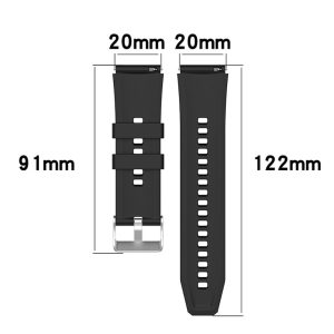 Mega Komfortabel Silikone Universal Rem passer til Samsung Smartwatch