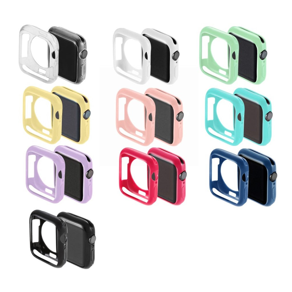 Rigtigt Fed Silikone Cover passer til Apple Watch Series 5 44mm