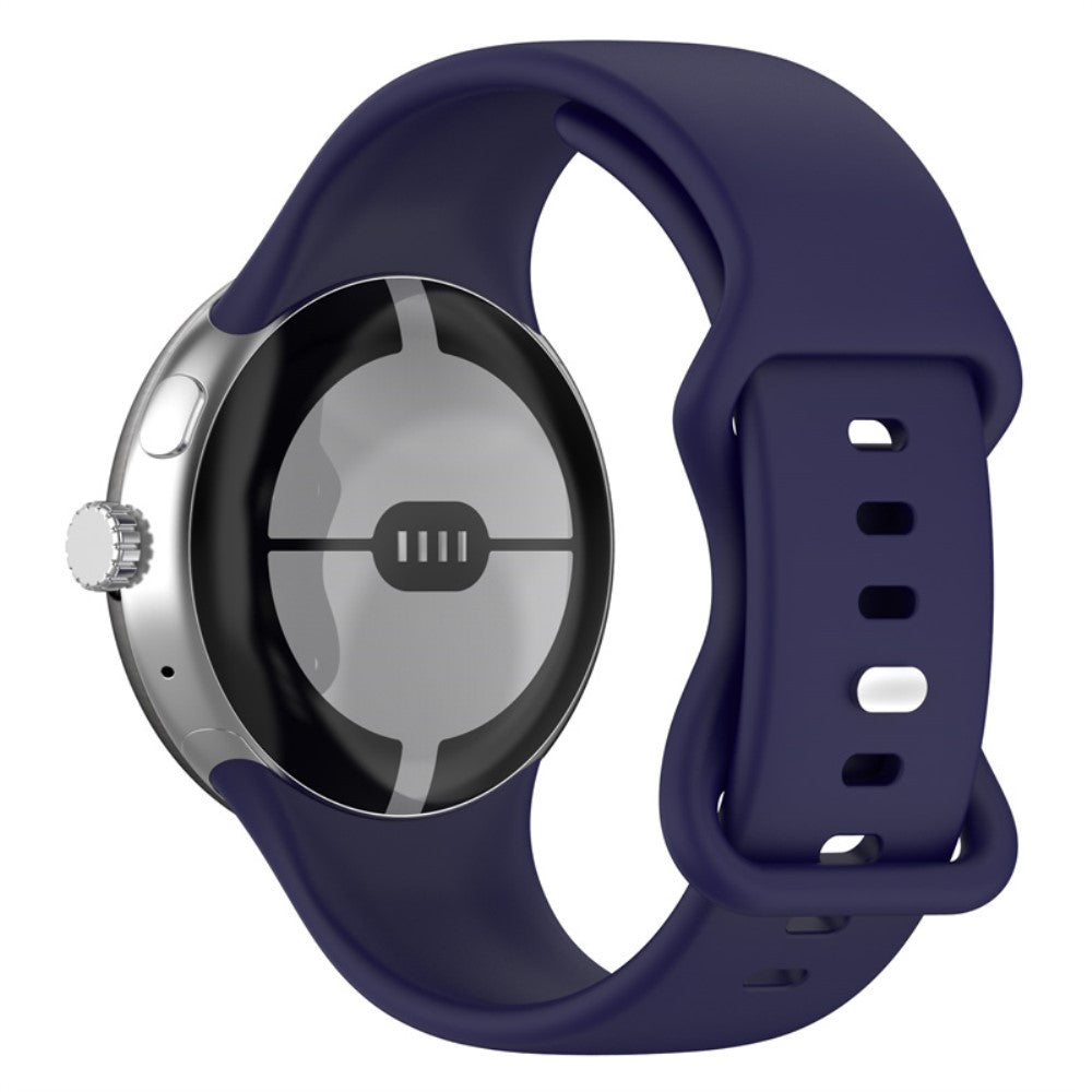 Rigtigt Fed Silikone Rem passer til Google Pixel Watch Udsalg