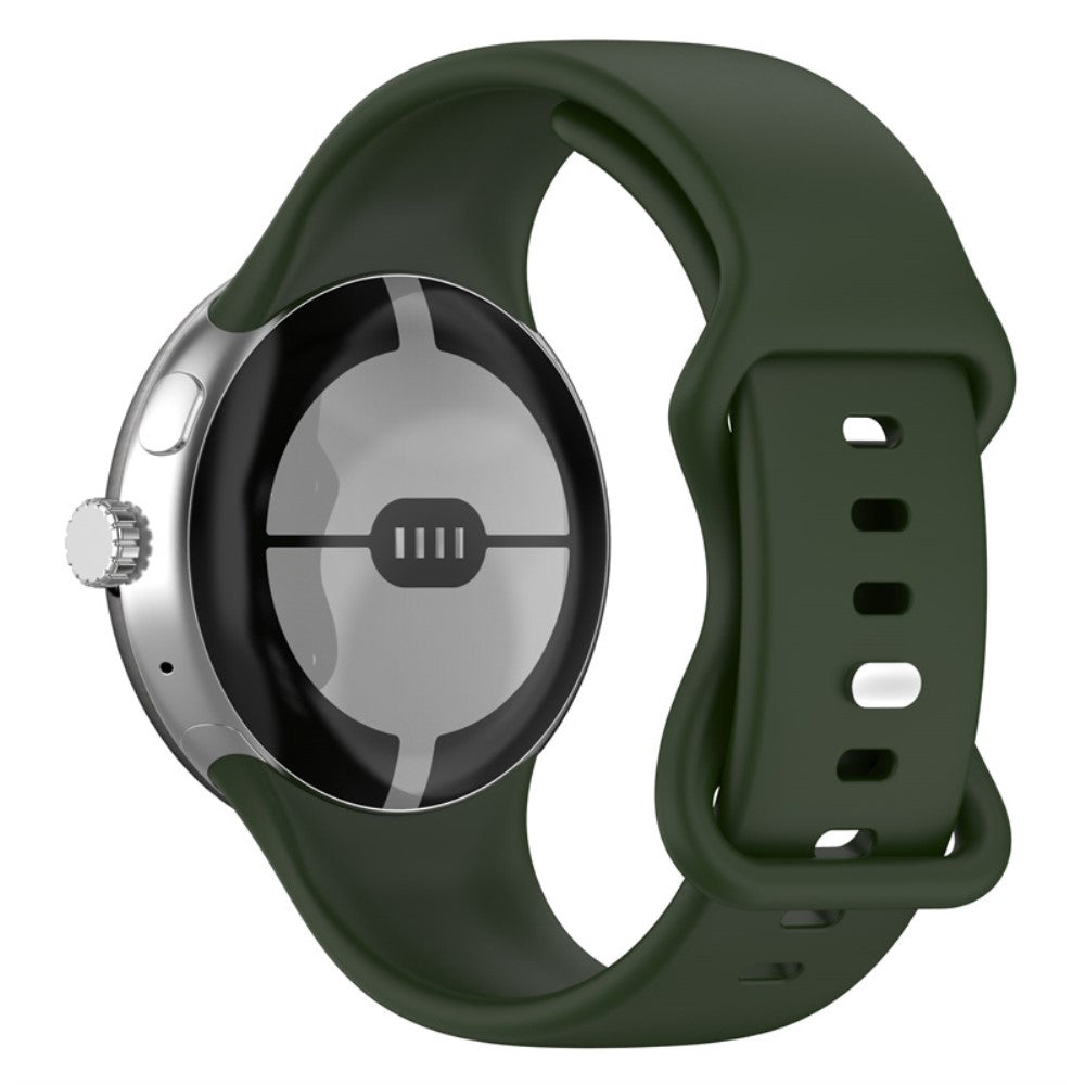 Rigtigt Fed Silikone Rem passer til Google Pixel Watch Udsalg