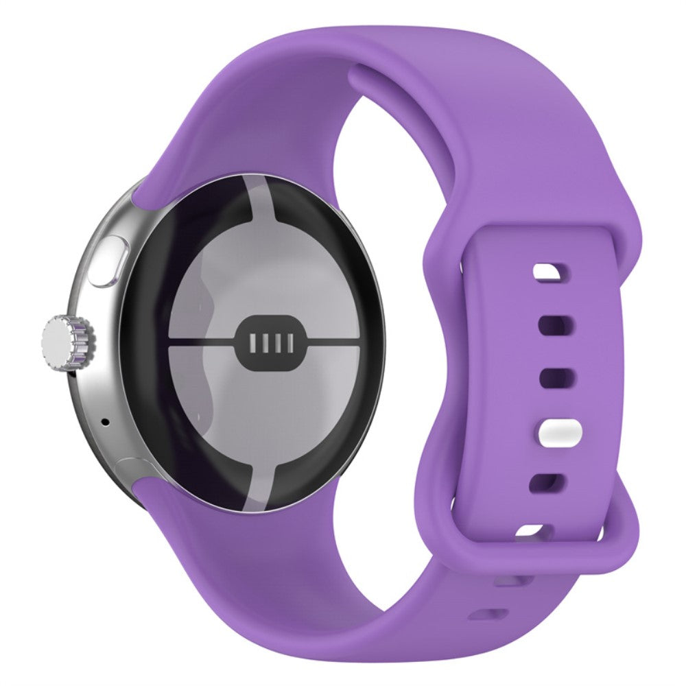 Rigtigt Fed Silikone Rem passer til Google Pixel Watch Udsalg