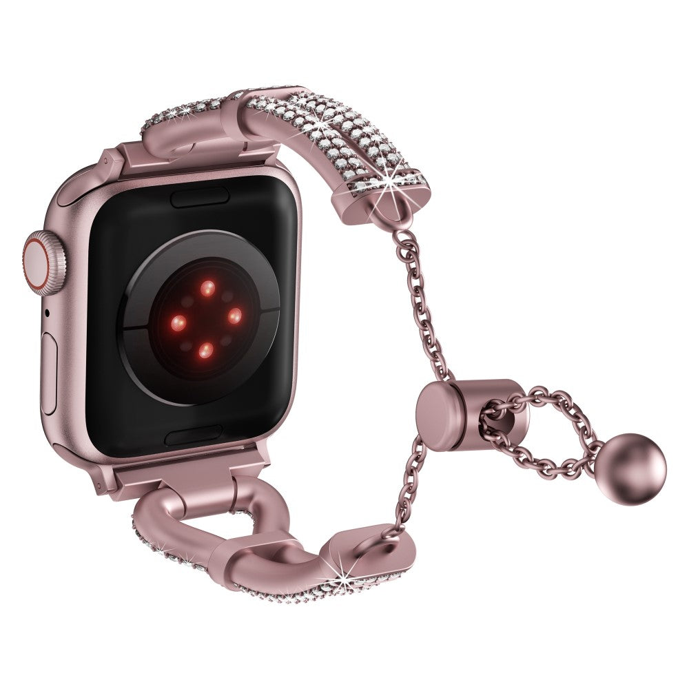 Vildt Kønt Rhinsten Universal Rem passer til Apple Smartwatch