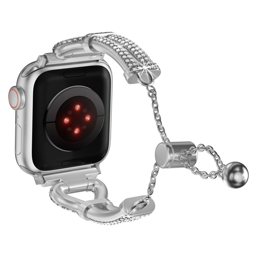 Vildt Kønt Rhinsten Universal Rem passer til Apple Smartwatch