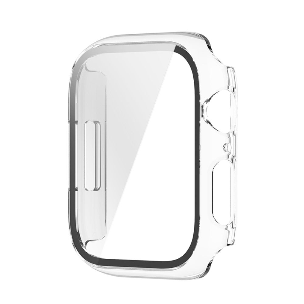 Alle Tiders Cover med Skærmbeskytter i Plastik og Hærdet Glas passer til Apple Watch Series 7 41mm