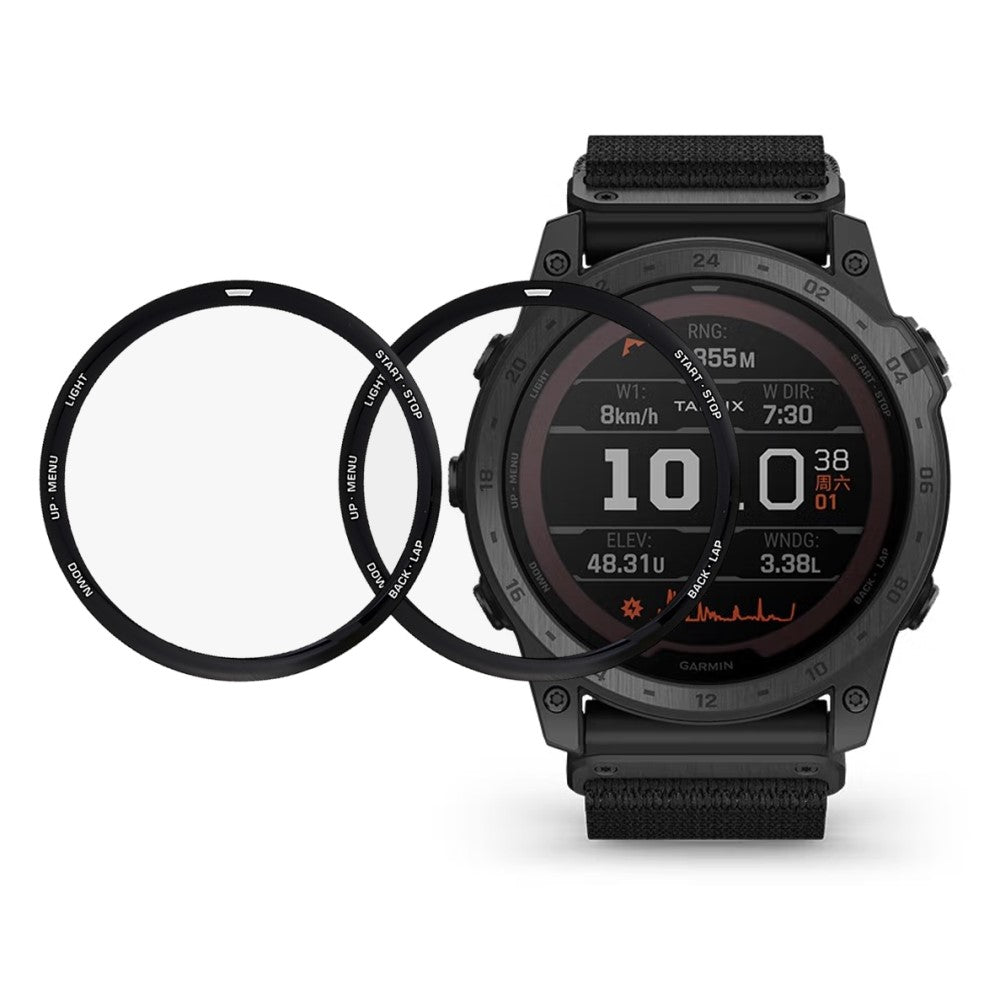 2stk Plastik Universal Skærmbeskytter passer til Garmin Tactix 7 / Garmin Tactix 7 Pro