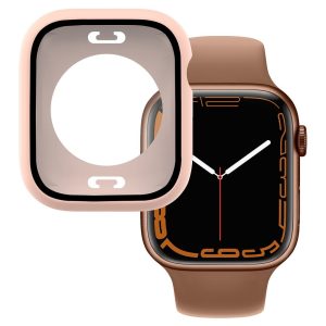 Elegant Plastik og Glas Bumper passer til Apple Watch Series 7 41mm