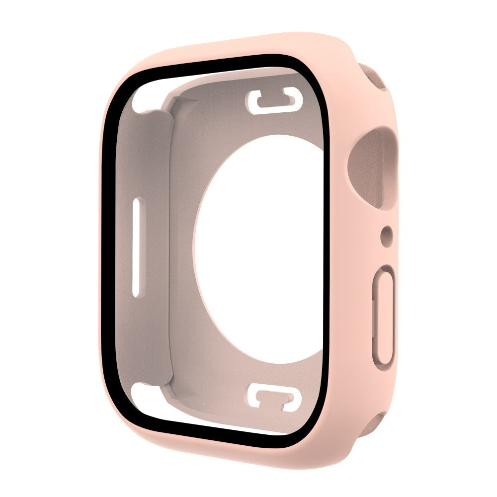 Elegant Plastik og Glas Bumper passer til Apple Watch Series 7 41mm