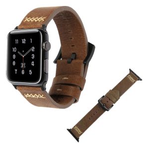 Ægte Læder Universal Rem passer til Apple Watch Series 5 44mm / Apple Watch 44mm