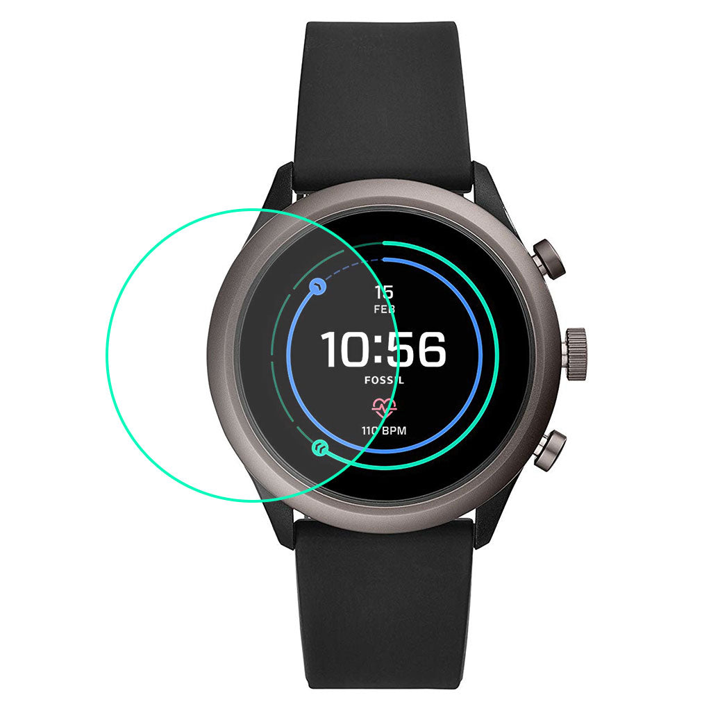 Plastik Skærmbeskytter passer til Fossil Men's Sport 43mm Hot på udsalg