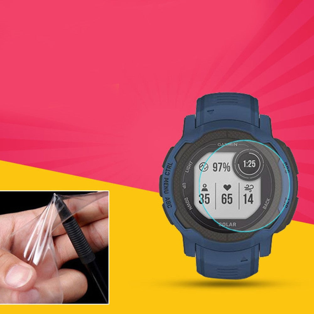 Plastik Skærmbeskytter passer til Garmin Instinct 2